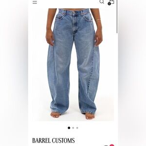 Shop Ali Grace vintage Levi’s Barrel jeans